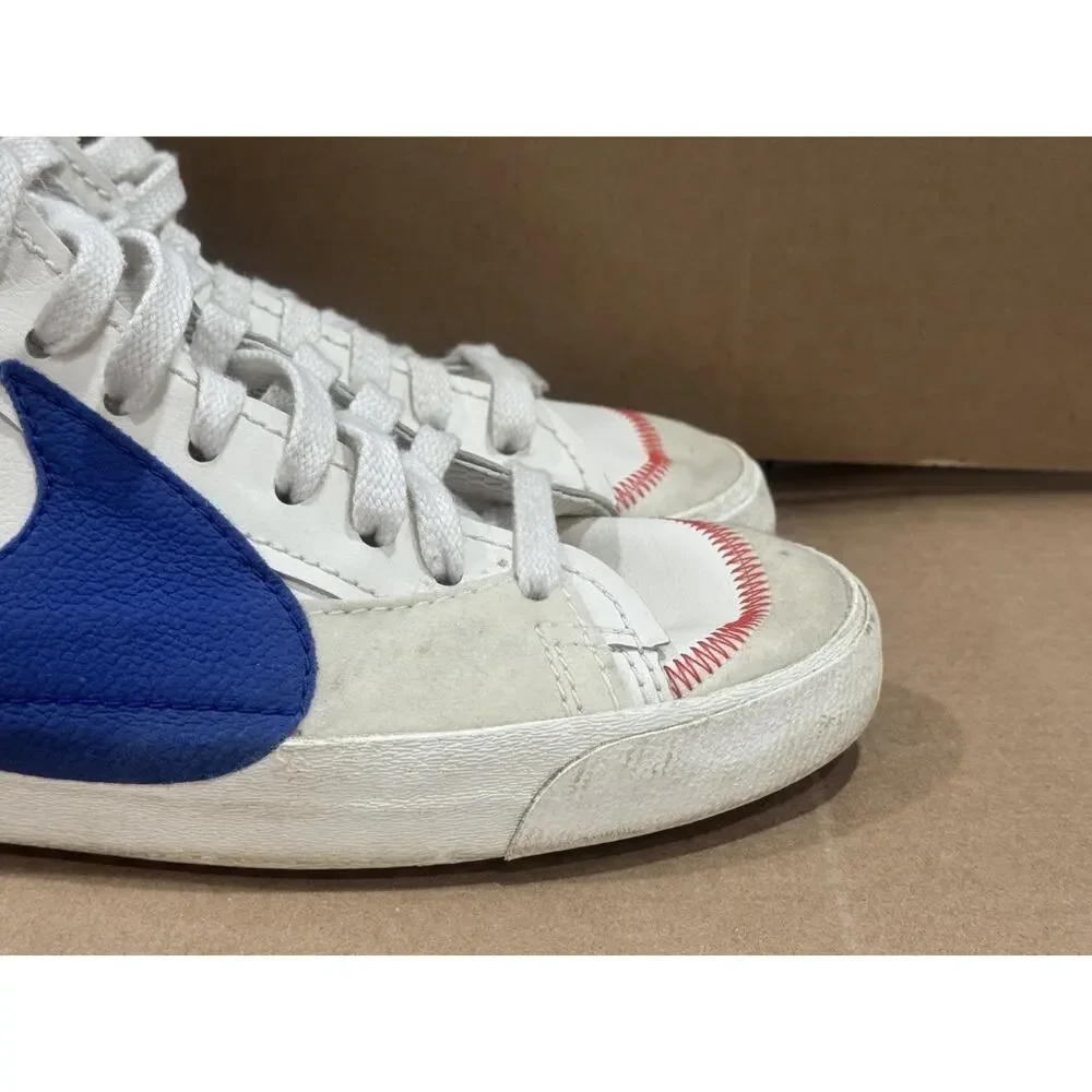 Nike Blazer Jumbo 77 Vintage size 12 Phantom Royal White Mid Top Sneakers